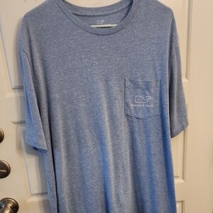 Vineyard Vines Blue Short Sleeve Tee Relaxed Fit